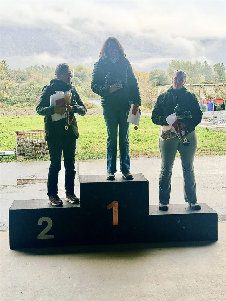 Podium du Championnat Romand 2026 à Leytron